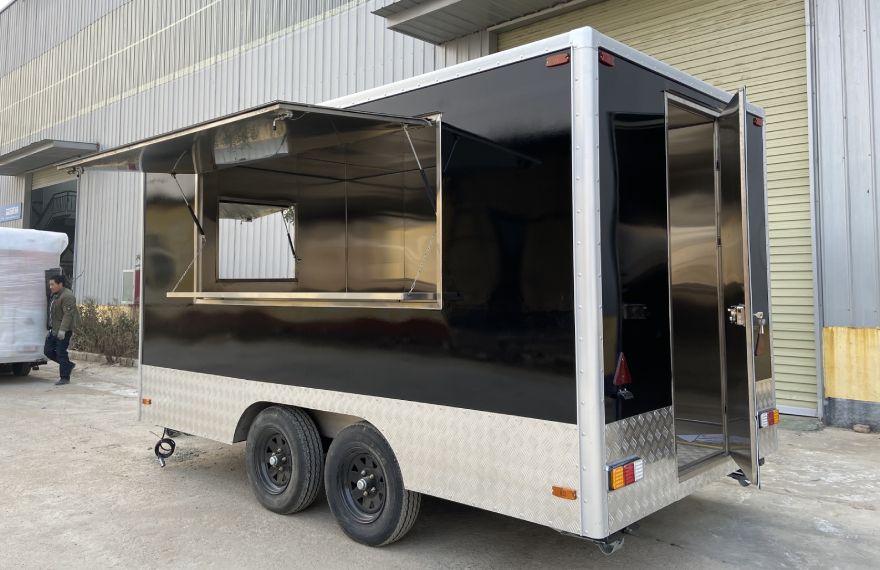 best custom fast food trailer for sale